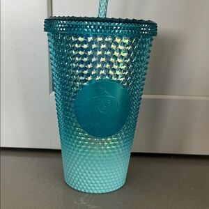 Starbucks 16oz Teal Textured Tumbler